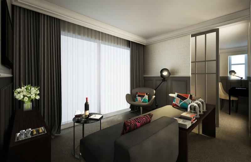 The Ampersand Hotel - Small Luxury Hotels Of The World Londres Habitación foto A room at the hotel