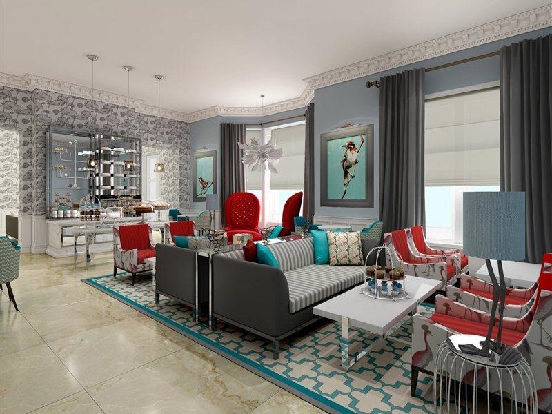 The Ampersand Hotel - Small Luxury Hotels Of The World Londres Facilidades foto 3D interior design