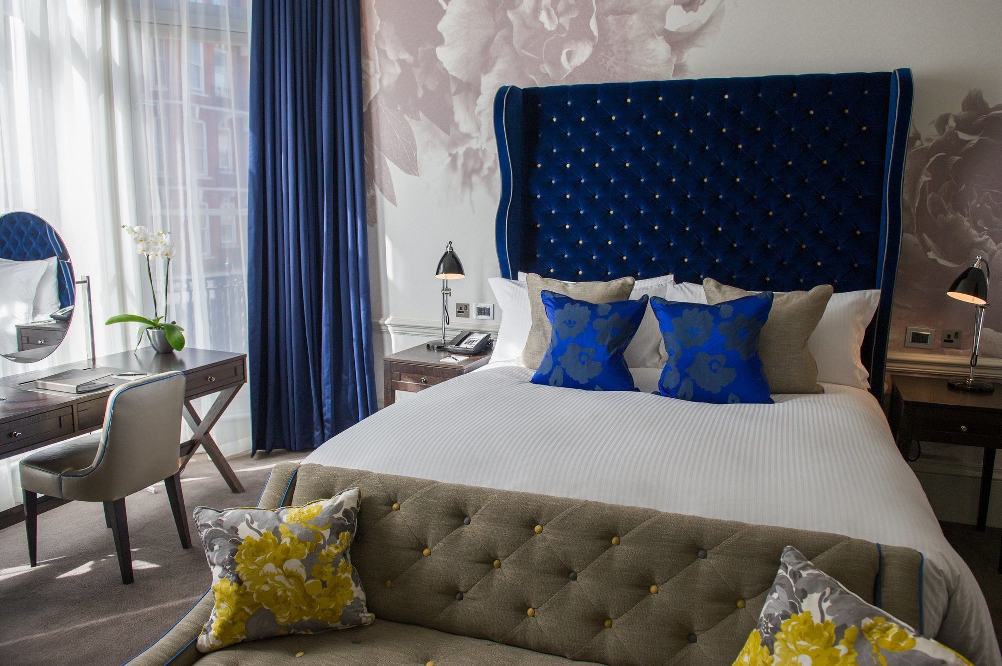 The Ampersand Hotel - Small Luxury Hotels Of The World Londres Habitación foto A bedroom at the hotel